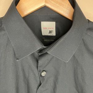 JF Súper slim Black Dress Shirt